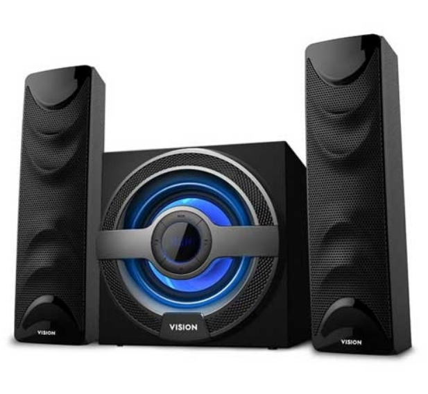 ভিশন মাল্টিমিডিয়া স্পিকার লাউড -201