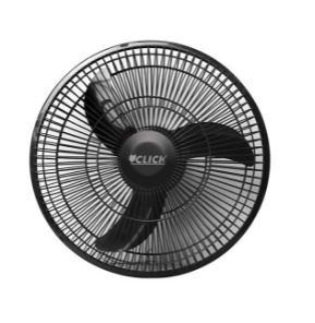 CLICK Metal Net Closet Fan 18" Black