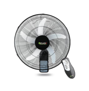 Click Remote Control Wall Fan