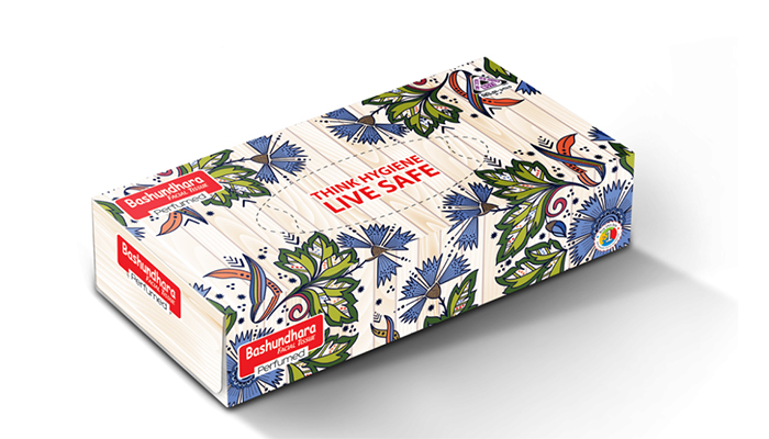 বসুন্ধরা ফেসিয়াল পারফিউম টিস্যু