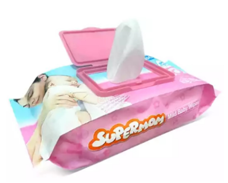 Supermom Mild baby Wipeer 80 pcs