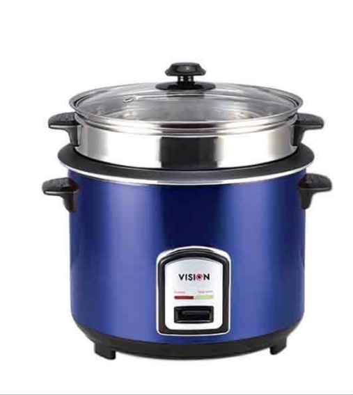 ভিশন রাইস কুকার 1.8 এল 40-06 এসএস ব্লু (ডাবল পট) 873175