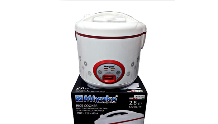 রাইস কুকার 2.8L এক পাতিল MRC-928-MSIA