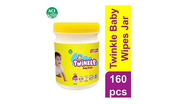 টুইঙ্কল বেবি ওয়াইপ -160 পিসেস