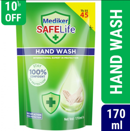 Mediker Safe Life Hand Wash Refill 170ml