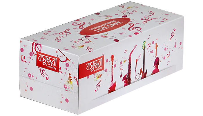 বসুন্ধরা ফেসিয়াল সুগন্ধি টিস্যুর (300 বি) 150 ×  2