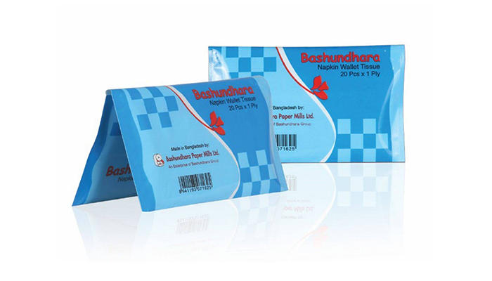 বসুন্ধরা বাচ্চাদের পকেট টিস্যু ওয়ালেট 10 × 2 প্লাই