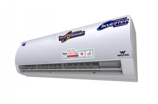 ওয়ালটন এয়ার কন্ডিশনার WSI-ক্রিস্টালাইন-18C, 5275 ওয়াটস (18000 BTU/hr) স্মার্ট ডিফেন্ডার