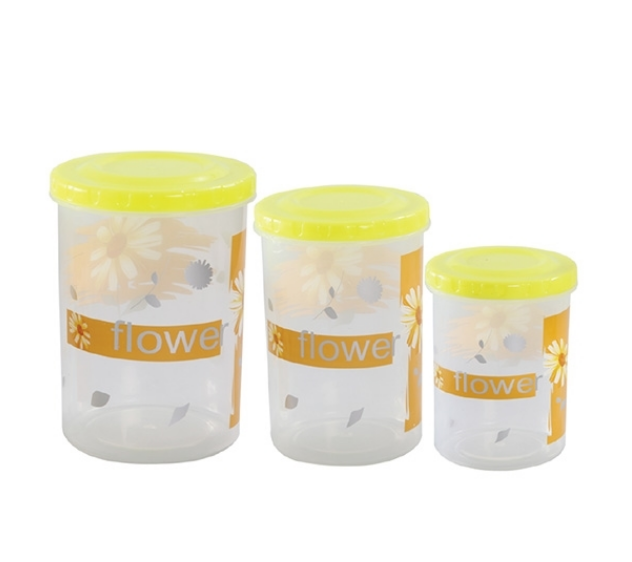 Store Container 3P Set Trans