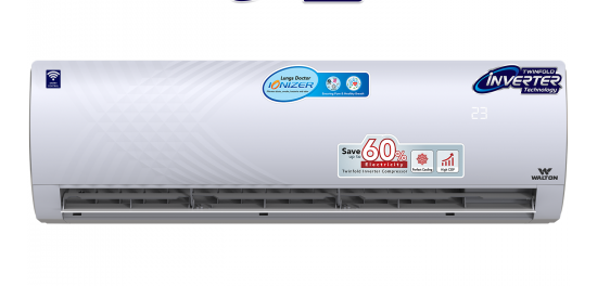 WSI-ক্রিস্টালাইন (PRO)-18C, 5275 ওয়াটস (18000 BTU/hr) ওয়ালটন 1.5 টন ইনভার্টার এয়ার কন্ডিশনার স্মার্ট