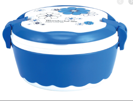 Venus Round Tiffin Box - Blue