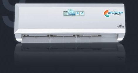 ওয়ালটন স্প্লিট এয়ার কন্ডিশনার WSI-বেভলিন-18C স্মার্ট, 5275 ওয়াট (18000 BTU/ঘন্টা)