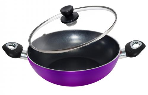 কিচেন কুকার DS-KDKCW-136-Wok-Pan-with-Lid